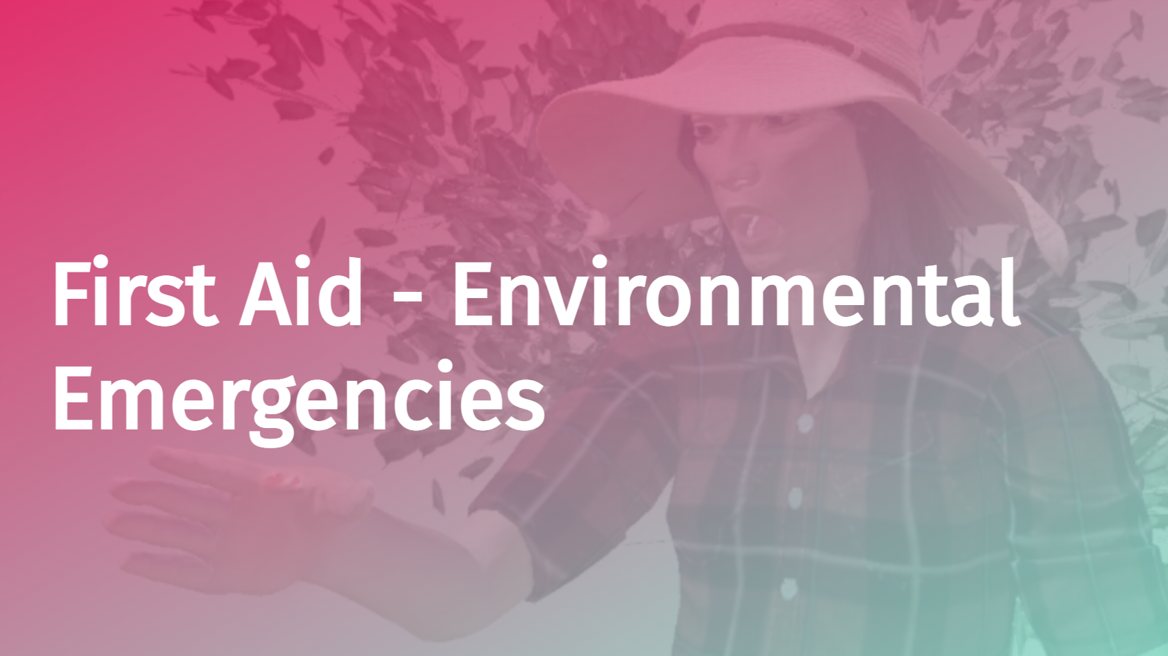 First Aid - Environmental Emergencies
