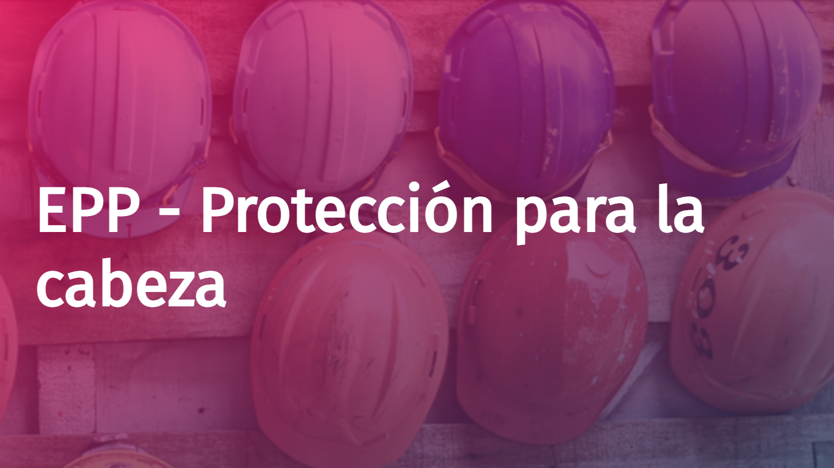 Spanish - PPE - Head Protection