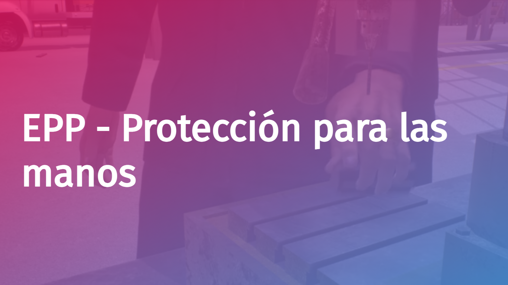 Spanish - PPE - Hand Protection