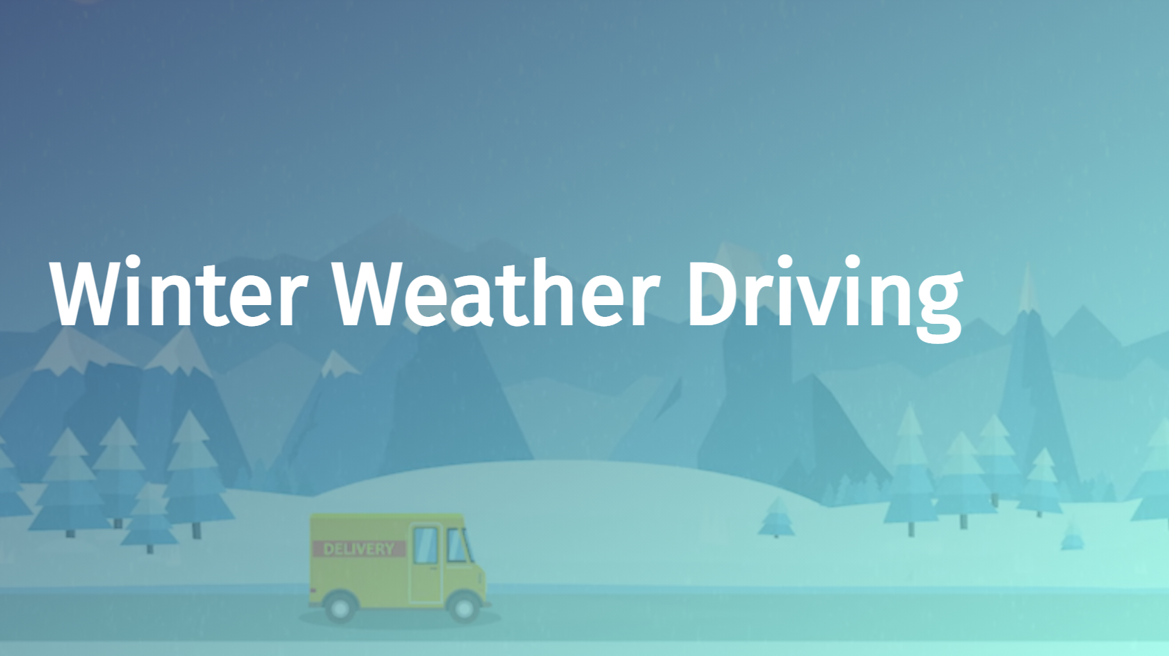 Winter Weather Driving